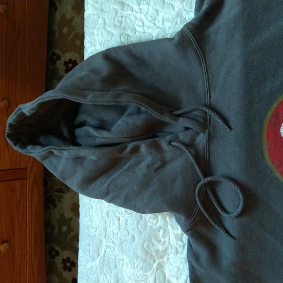 Vintage Hooded Sweatshirt LongTrail Brewery - Picture 3 of 7